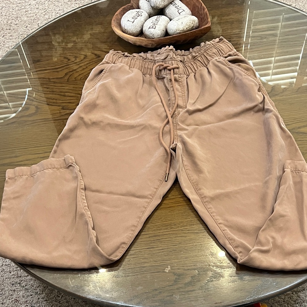 LOFT Light Brown Jogger Pants